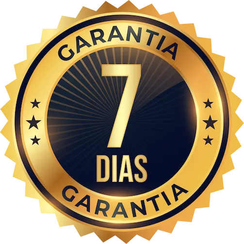 Selo de garantia incondicional de 7 dias